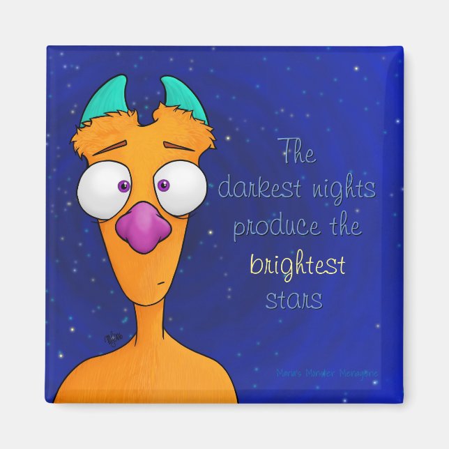 Ernest Monster, magnet utan citat (Framsidan)
