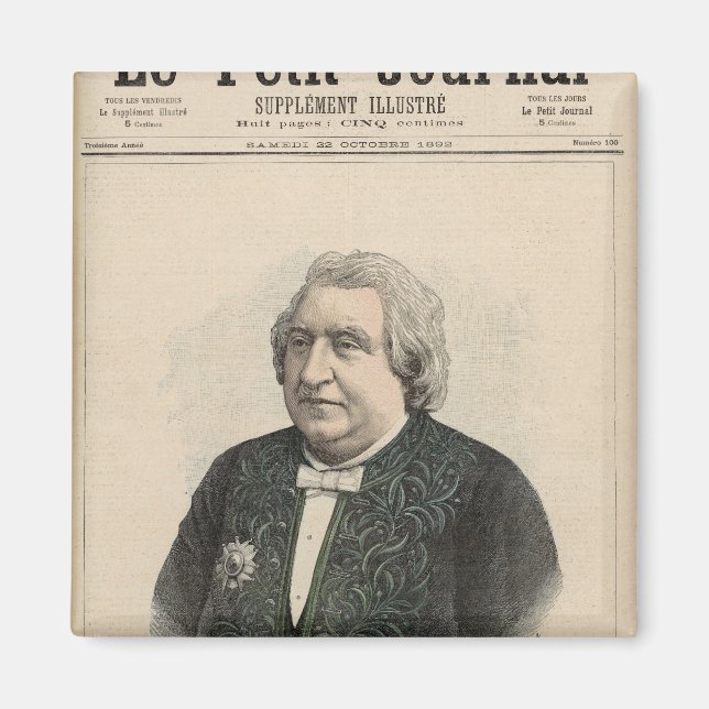 Ernest Renan Magnet (Framsidan)