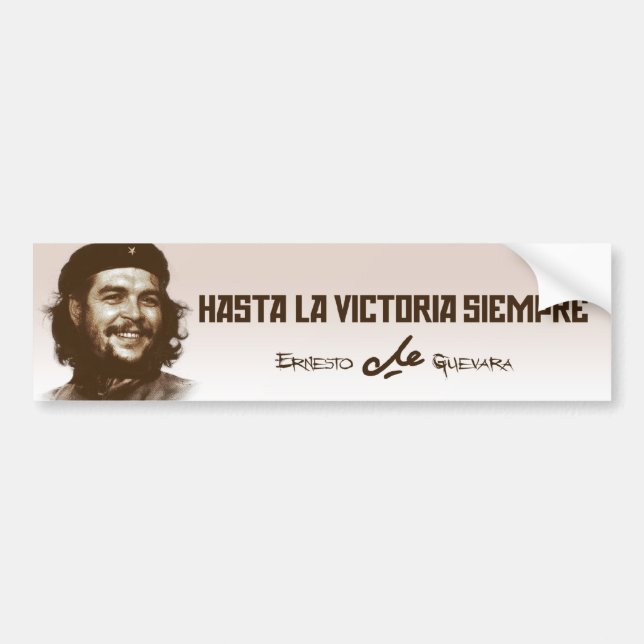 Ernesto Che Guevara leende Bildekal (Framsidan)
