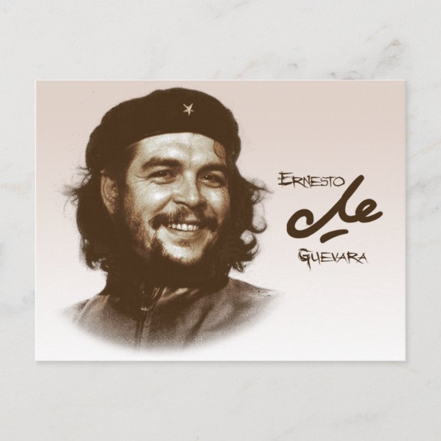 Ernesto Che Guevara leende Vykort (Framsida)