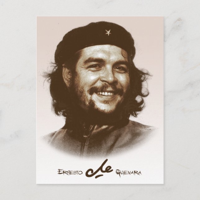Ernesto Che Guevara Smile Vykort (Framsida)