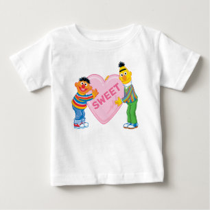 Ernie & Bert Stort Alla Hjärtans Hjärtat T Shirt