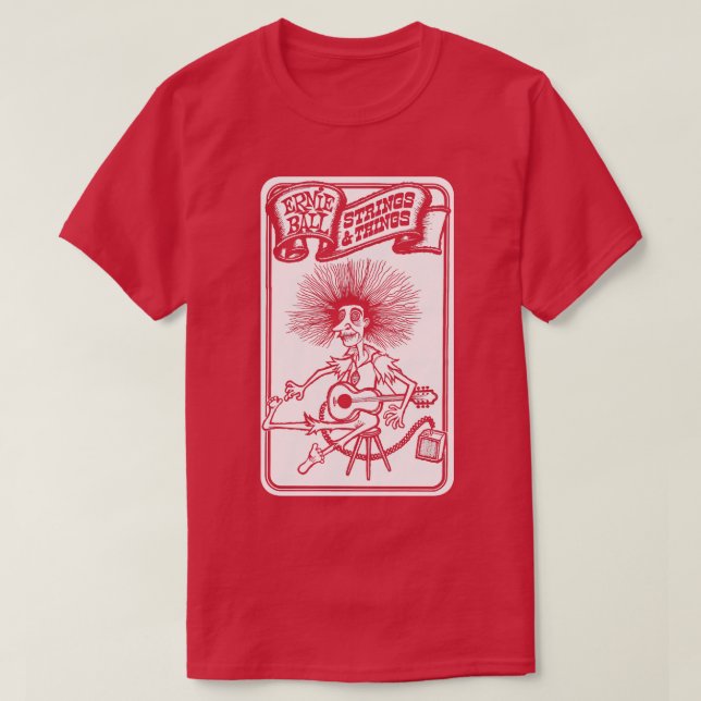 Ernie Boll Strings T Shirt (Design framsida)