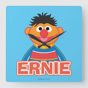 Ernie Classic Stil Fyrkantig Klocka