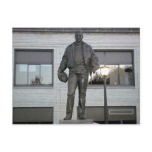 Ernie Davis Memorial Statue in Elmira, NY