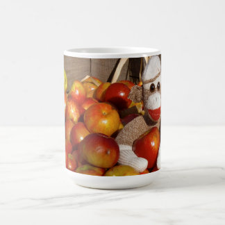 Ernie den sock monkeyApple muggen Kaffemugg