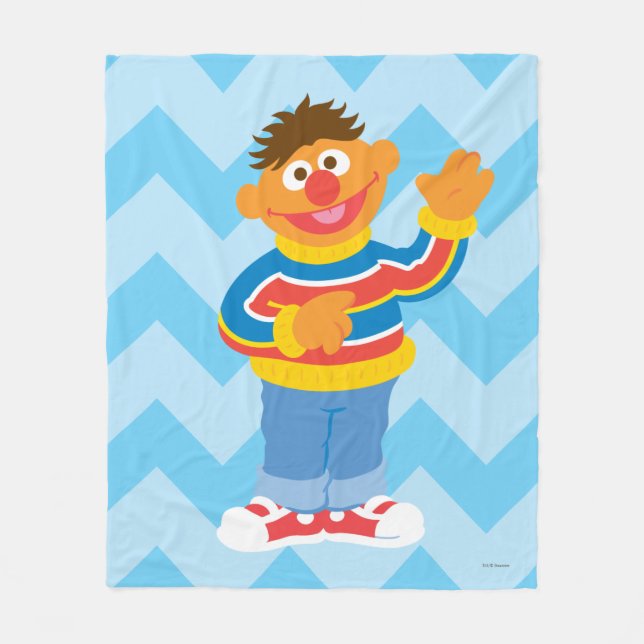 Ernie Graphic Fleecefilt (Framsidan)