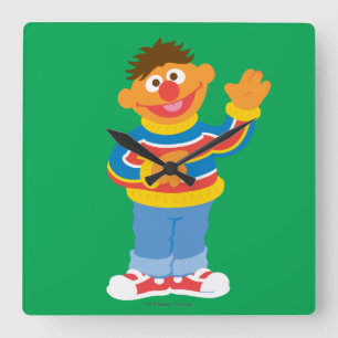 Ernie Graphic Fyrkantig Klocka