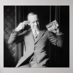 Ernie Hare - död eller alkohol - förbudfoto Poster