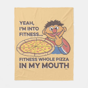 Ernie, jag är i Fitness Fleecefilt