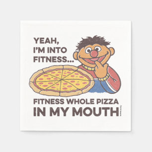 Ernie, jag är i Fitness Pappersservett