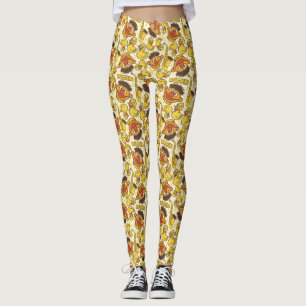 Ernie och Rubber Duckie Mönster Leggings