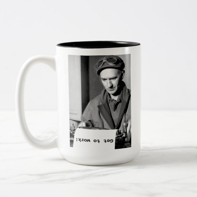 Ernie Pyle får fungera! Mugg (Vänster)