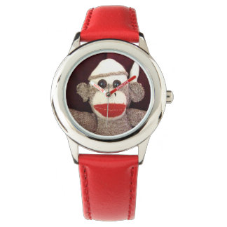Ernie Sock monkey Wrist Watch Armbandsur