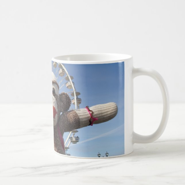 Ernie sock monkeymuggen kaffemugg (Höger)