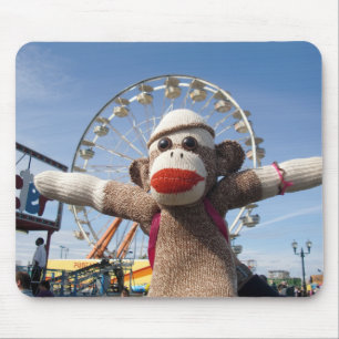 Ernie sock monkeypariserhjulen Mousepad Musmatta