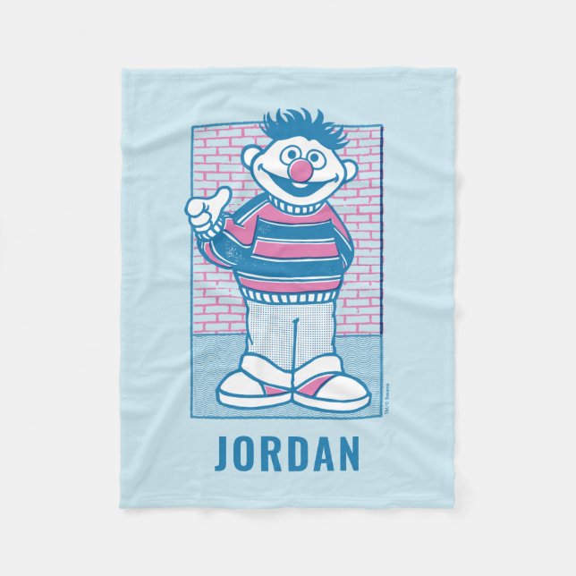 Ernie | U Mad, Bert? Fleecefilt (Framsidan)