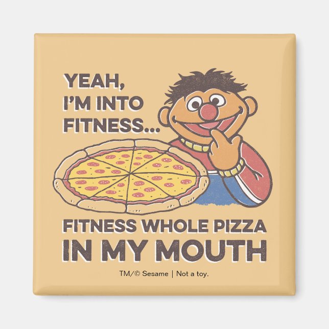 ErnieJa, jag är inne på Fitness Magnet (Framsidan)
