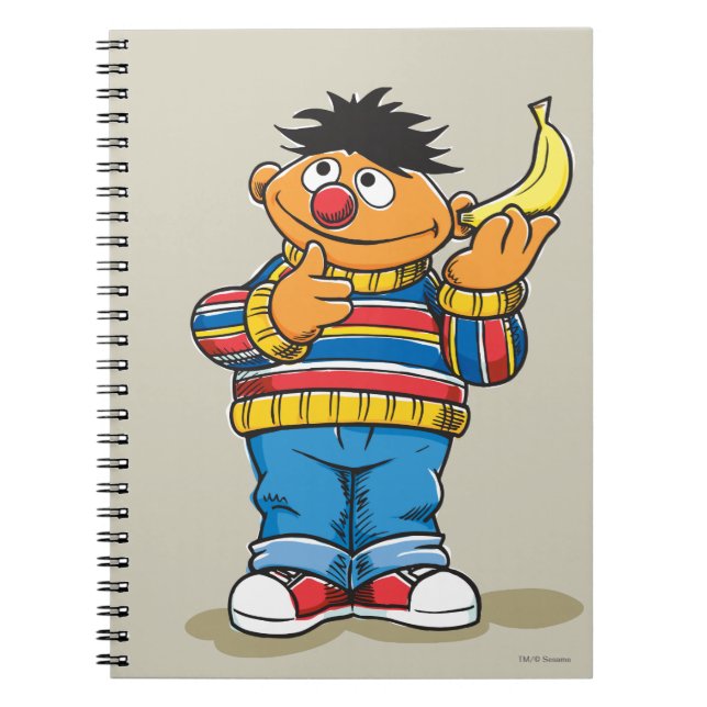 Ernies Bananas Anteckningsbok (Framsidan)