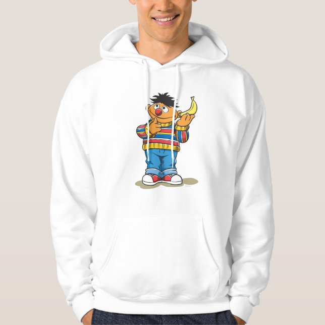 Ernies bananer hoodie (Framsida)