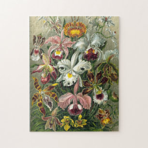 Ernst Haeckel blommapussel Pussel