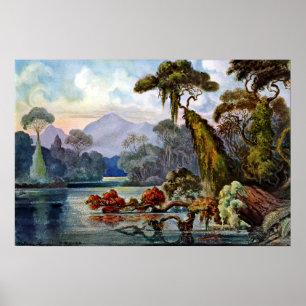 Ernst Haeckel Ceylon Jungle River Poster