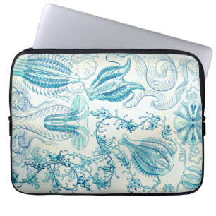 Ernst Haeckel Ctenophorae manet Laptop Sleeve