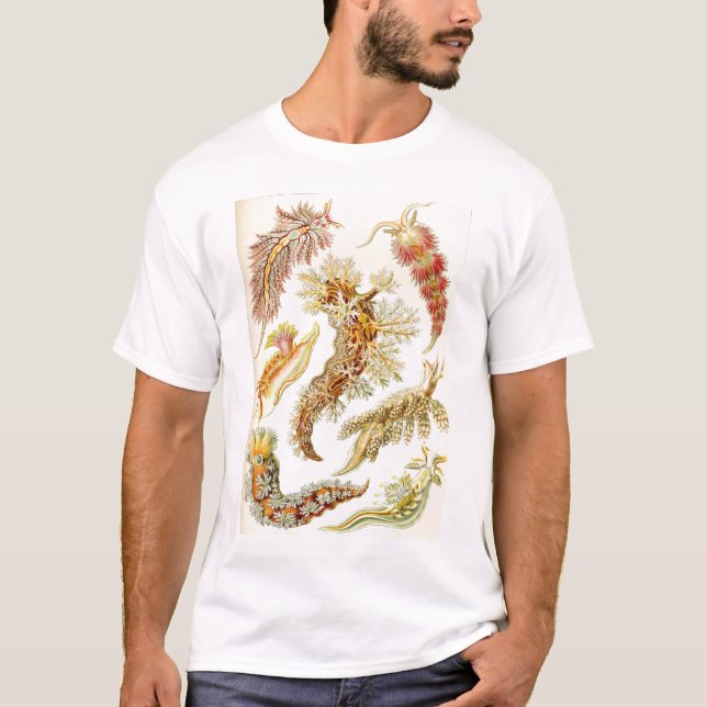 Ernst Haeckel - NudibranchiaTshirt T-shirt (Framsida)