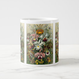 Ernst Haeckel Orkidéer, Antika Regnskogsblommor Jumbo Mugg