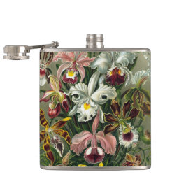 Ernst Haeckel Orkidéer, Vintage Regnskogsblommor Fickplunta