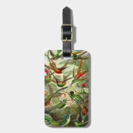 Ernst Haeckel TrochilidaeHummingbird Bagagebricka