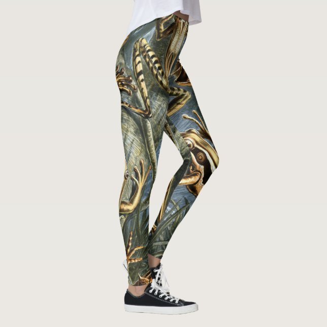 Ernst Haeckel variation av exotiska grodor: Leggings (Höger)
