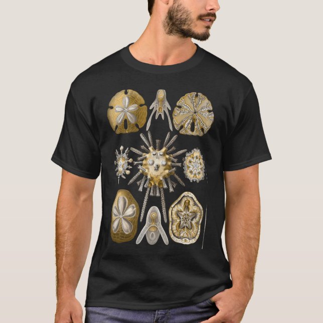 Ernst Haeckel - vetenskaplig illustration - T Shirt (Framsida)