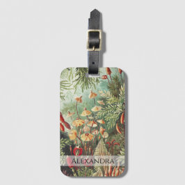 Ernst Haeckel Vintage Retro Mushroom Bagagebricka