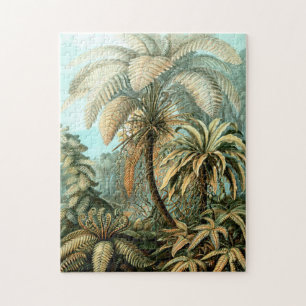 Ernst Haeckels Filicinae (Träd Ferns) Jigszawa Puz Pussel
