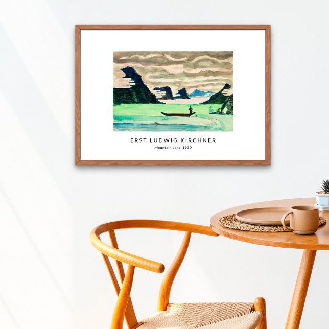 Ernst L. Kirchner - Colorful Ligcape Modern Art Poster (Skapare uppladdad)