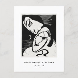 Ernst L. Kirchner - Snyggt Black&White Modern Art Vykort