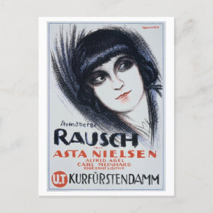 Ernst Lubitsch Rausch (Intoxication), 1919 Vykort