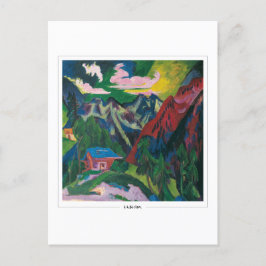 Ernst Ludwig Kirchner #318-2 - vykort för konst