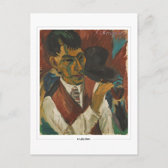 Ernst Ludwig Kirchner #320-2 - Finkonstkort Vykort (Framsida)