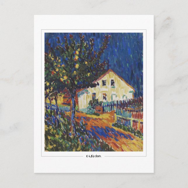 Ernst Ludwig Kirchner #371-2 - vykort för konst (Framsida)