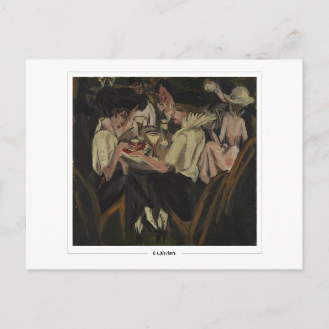 Ernst Ludwig Kirchner #402 - vykort för konst (Framsida)