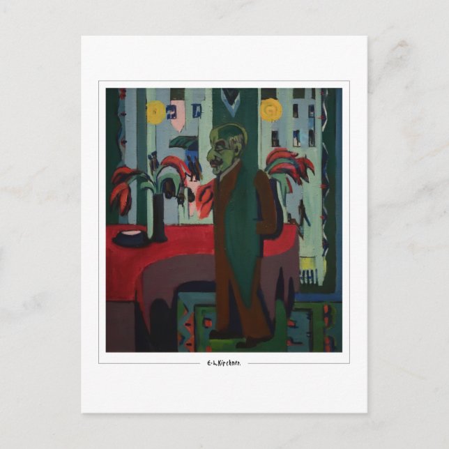Ernst Ludwig Kirchner #470 - Finkonstkort Vykort (Framsida)