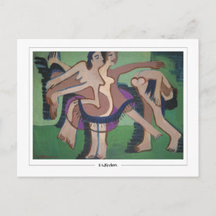 Ernst Ludwig Kirchner #537-2 - Finkonst Postkort Vykort
