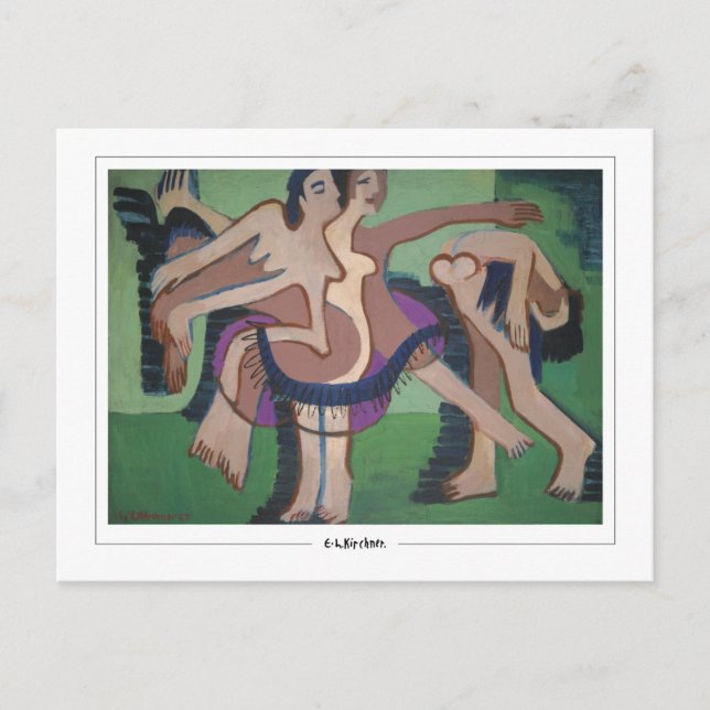 Ernst Ludwig Kirchner #537-2 - Finkonst Postkort Vykort (Framsida)