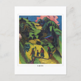 Ernst Ludwig Kirchner #54-2 - vykort för konst