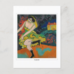 Ernst Ludwig Kirchner #551 - vykort för konst
