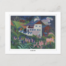 Ernst Ludwig Kirchner #597-2 - vykort för konst