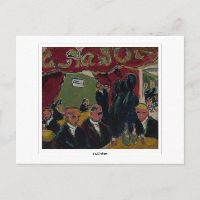 Ernst Ludwig Kirchner #65-2 - vykort för konst (Framsida)