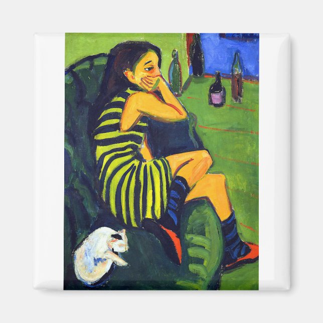 Ernst Ludwig Kirchner Artiste Marcella Magnet (Framsidan)